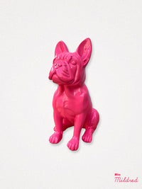 French Bulldog Statue 20cm - Pink