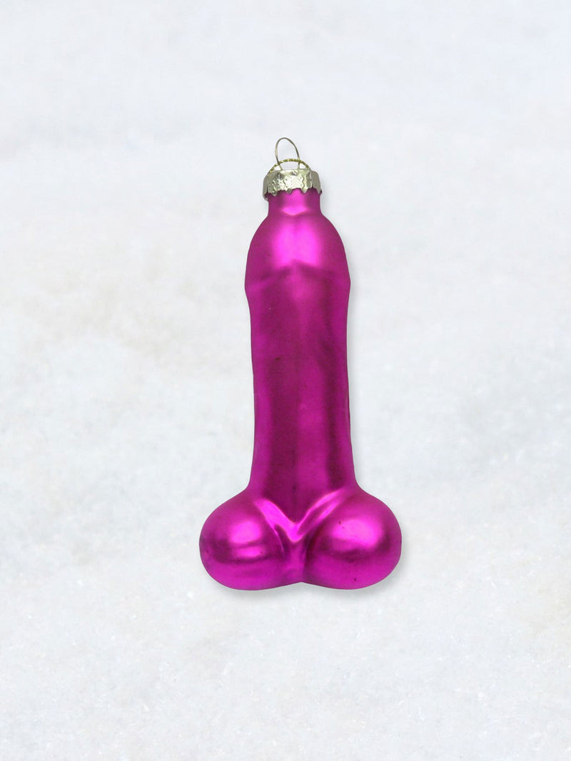 Christmas Ornament - Pink Penis