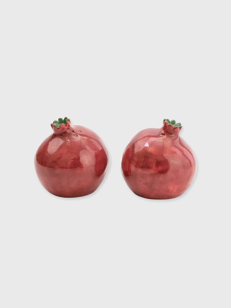 Pomegranate Shaped Salt and Pepper Pots
