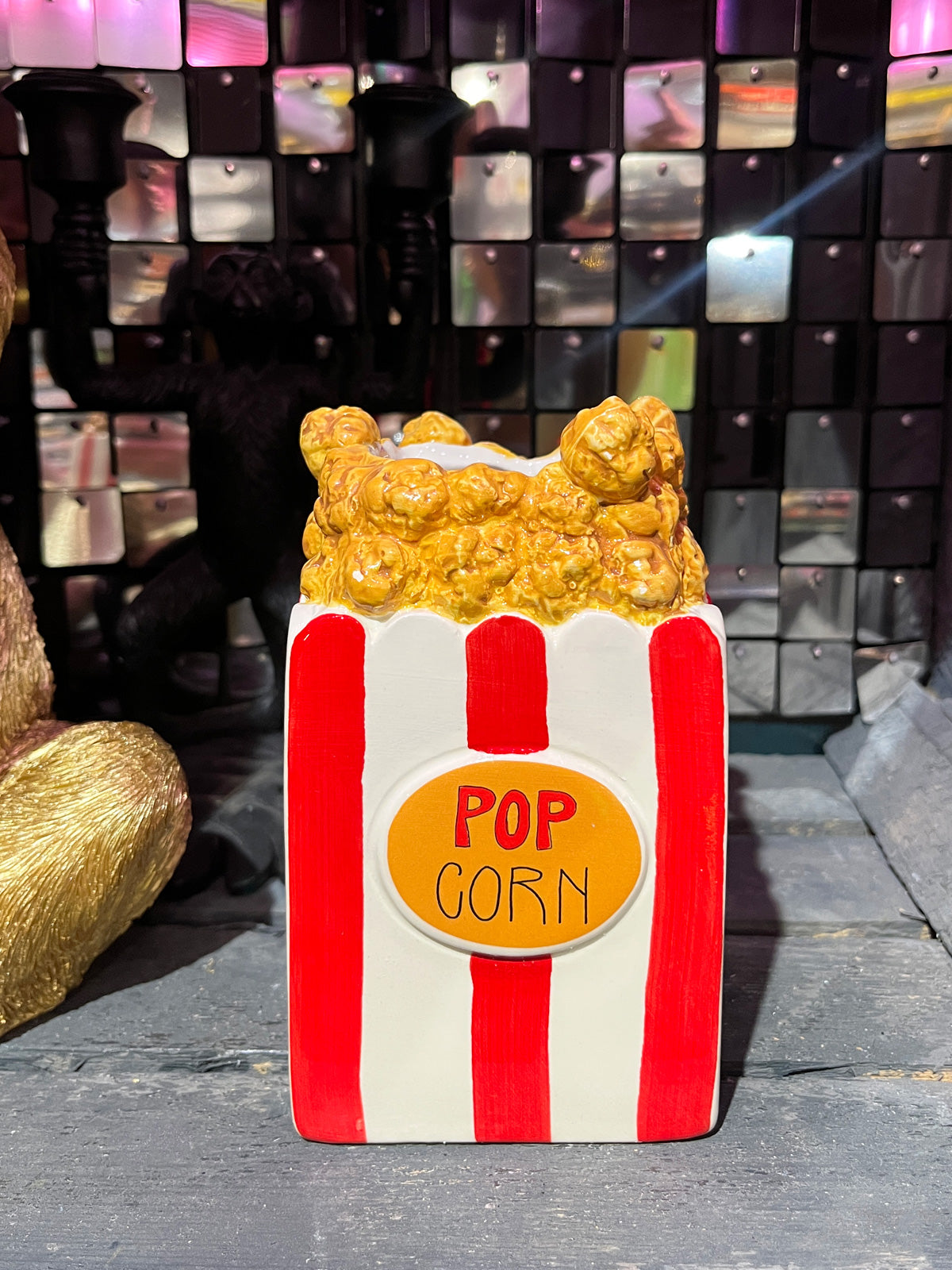 Popcorn Shape Design Vase - 15cm