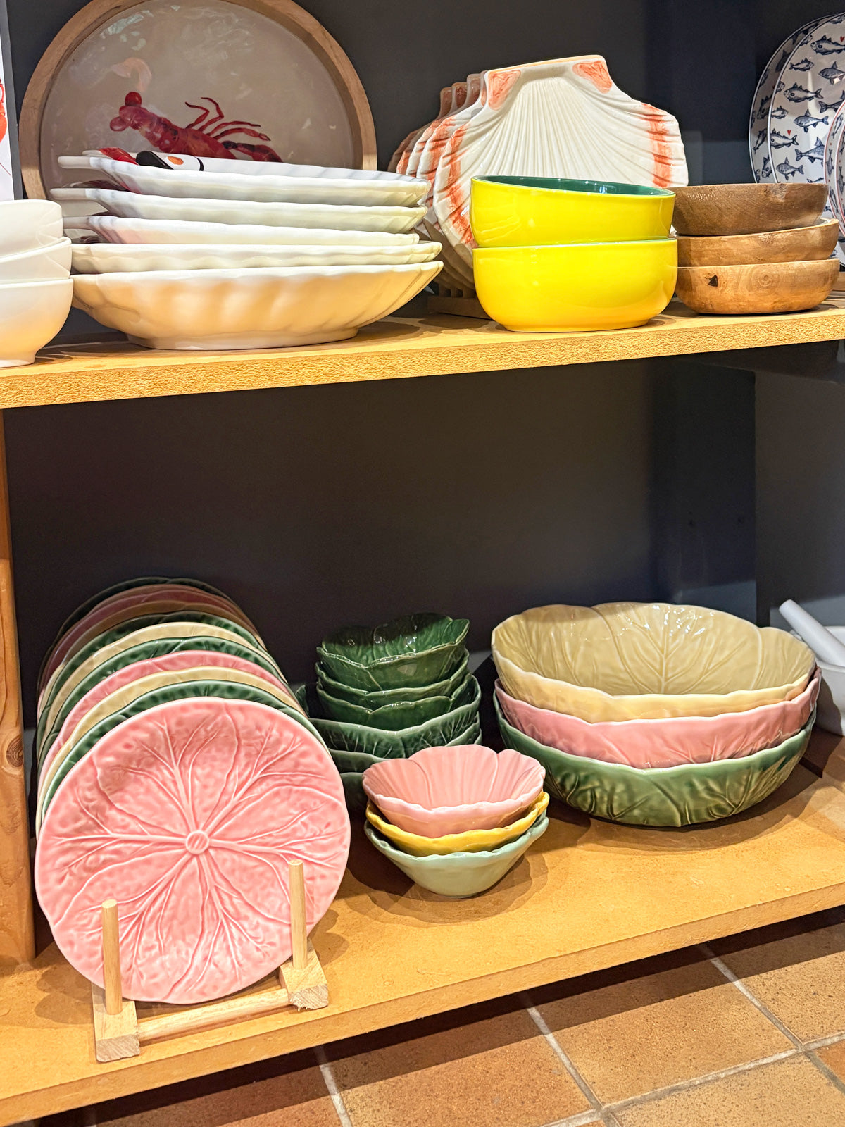 Cabbage Shaped Large Bowl - Yellow