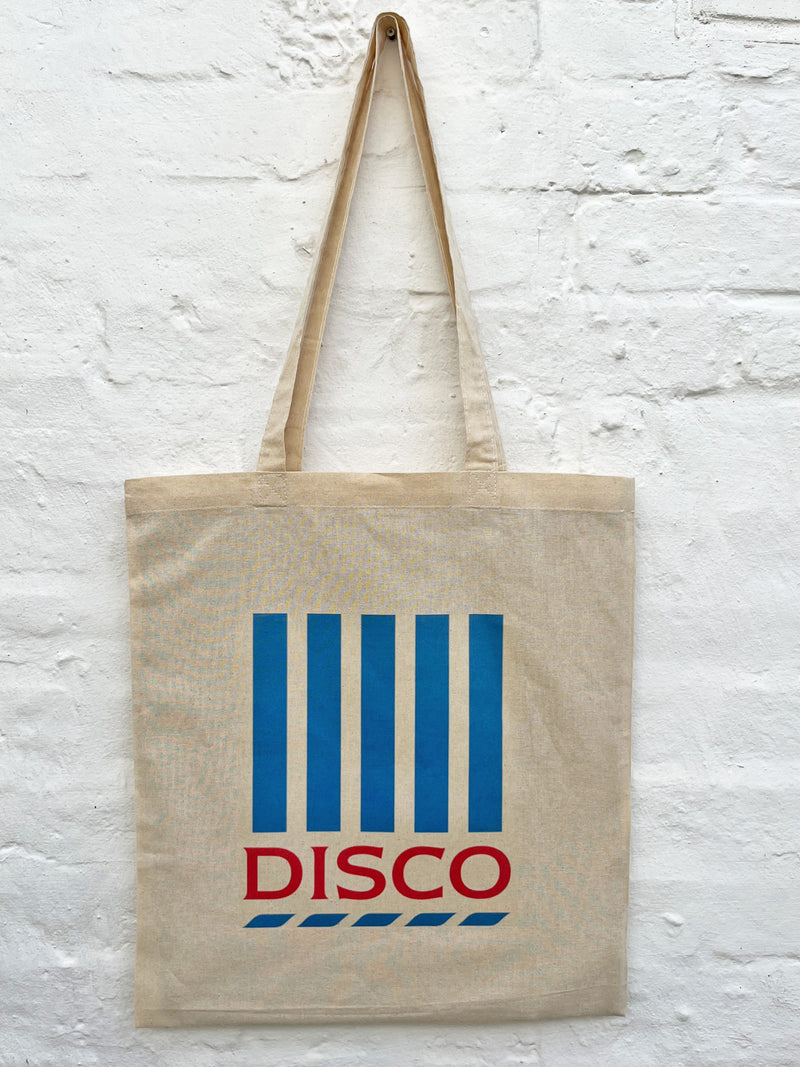 Disco Pun - Tote Bag - Natural