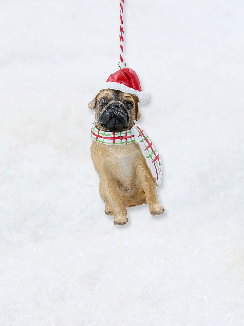 Christmas Decoration - Pug Dog