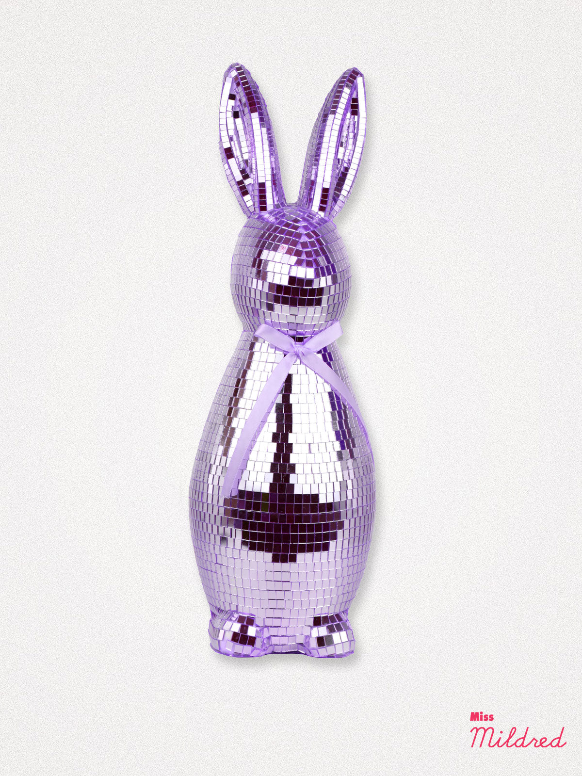 Disco Bunny Rabbit 42cm Statue - Purple