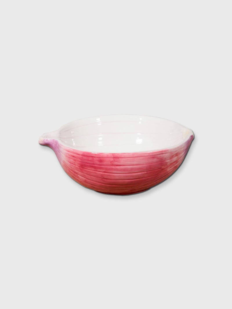 Red Onion Ceramic Bowl