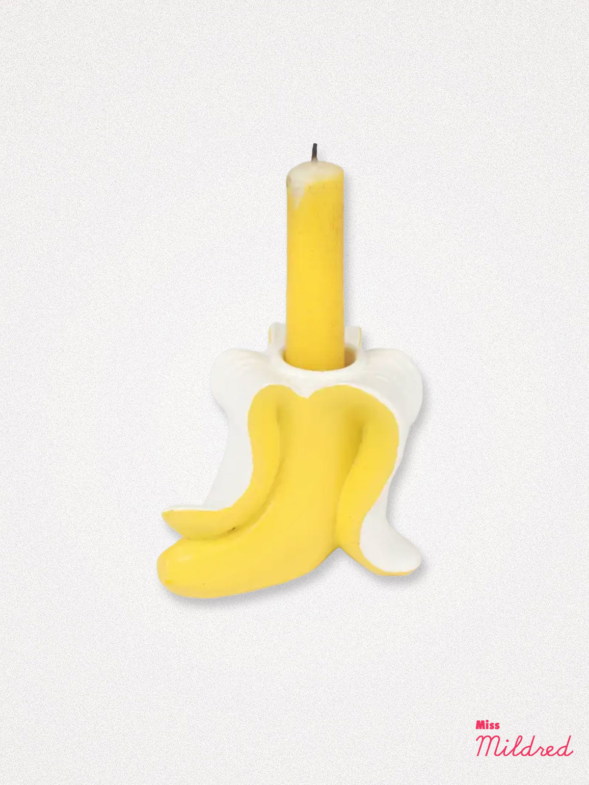 Banana Peel Candle Holder