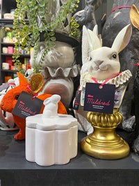 White Rabbit Trinket Pot Jar