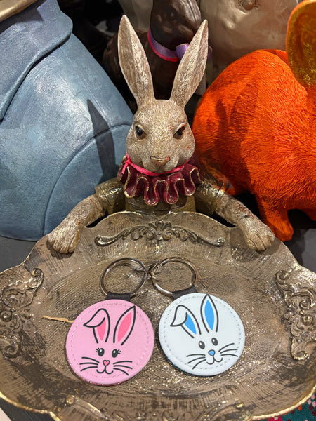 Key Ring - Bunny Rabbit - Pink – Lola & SiDney