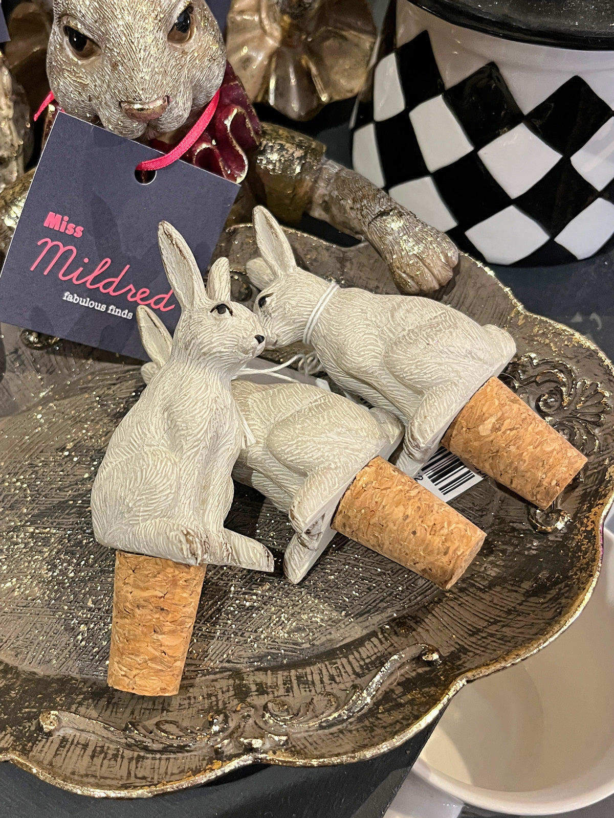 Rabbit Wine Bottle Stopper
