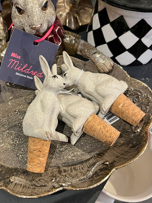 Rabbit Wine Bottle Stopper