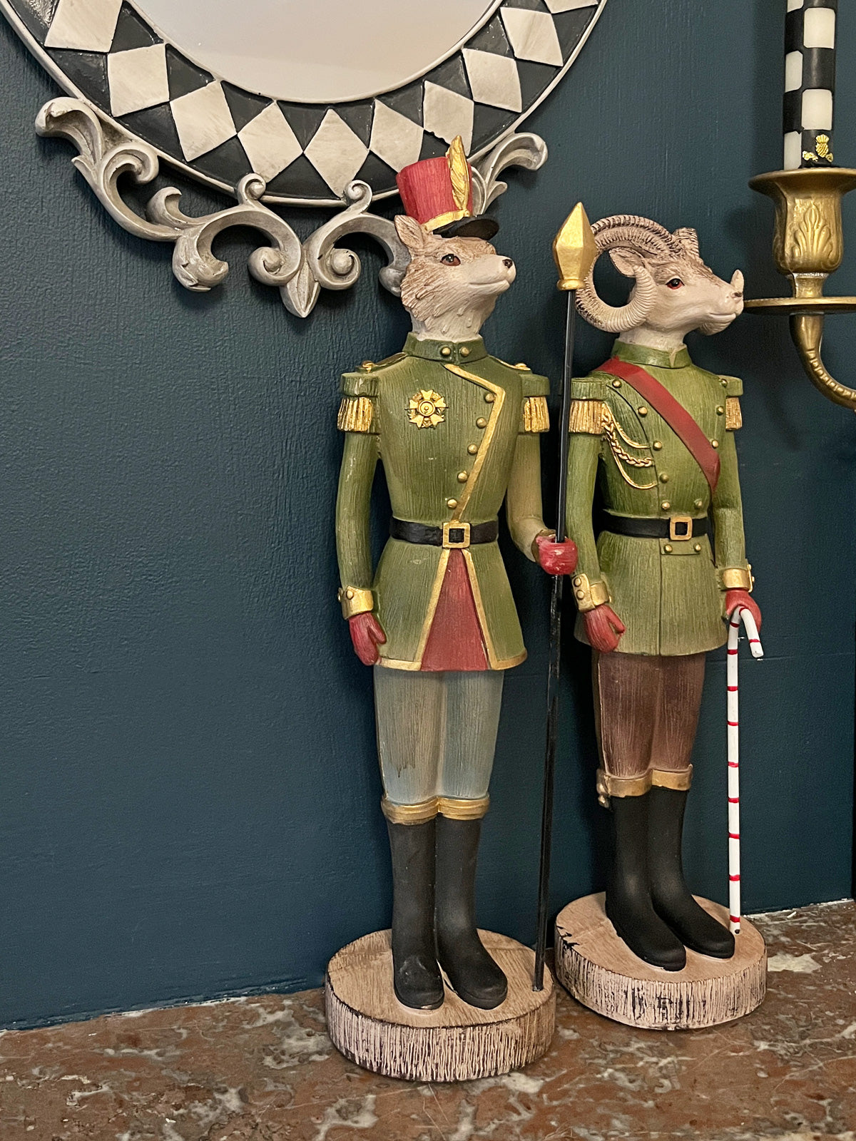 Gentry Fox Statue - 34cm