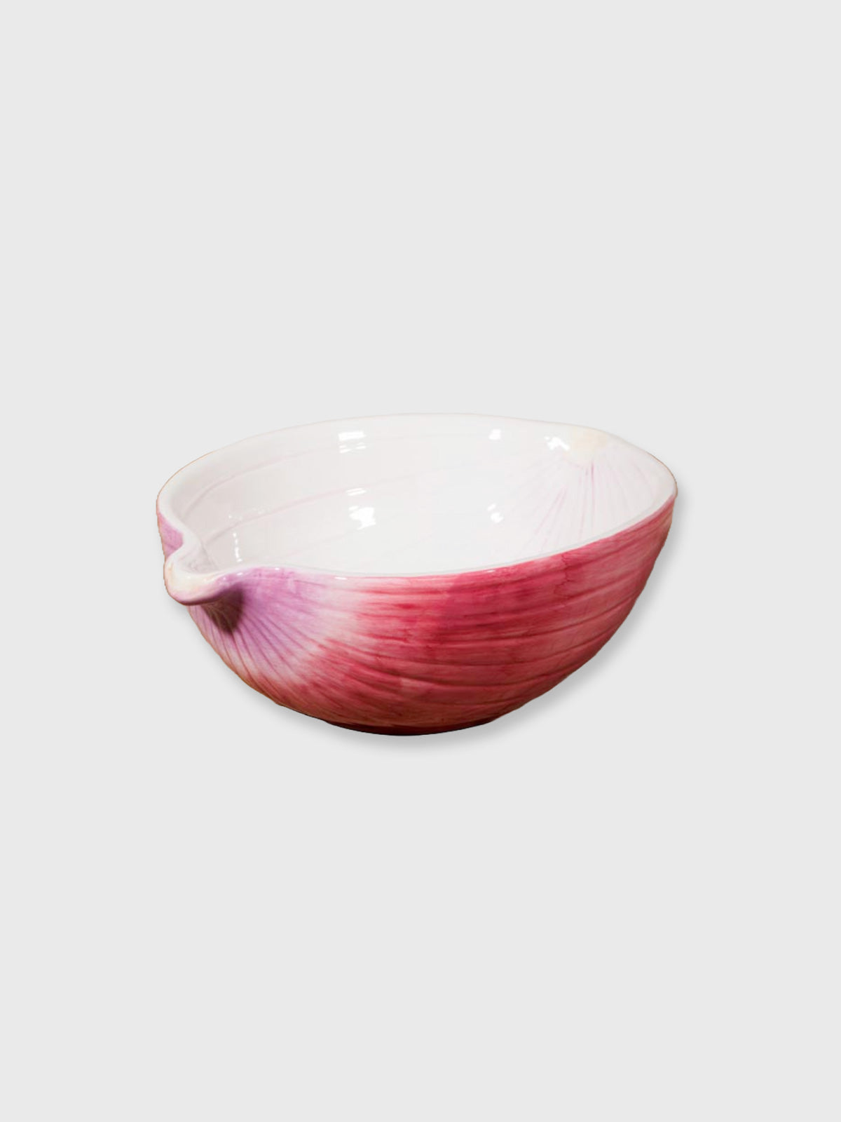 Red Onion Ceramic Bowl