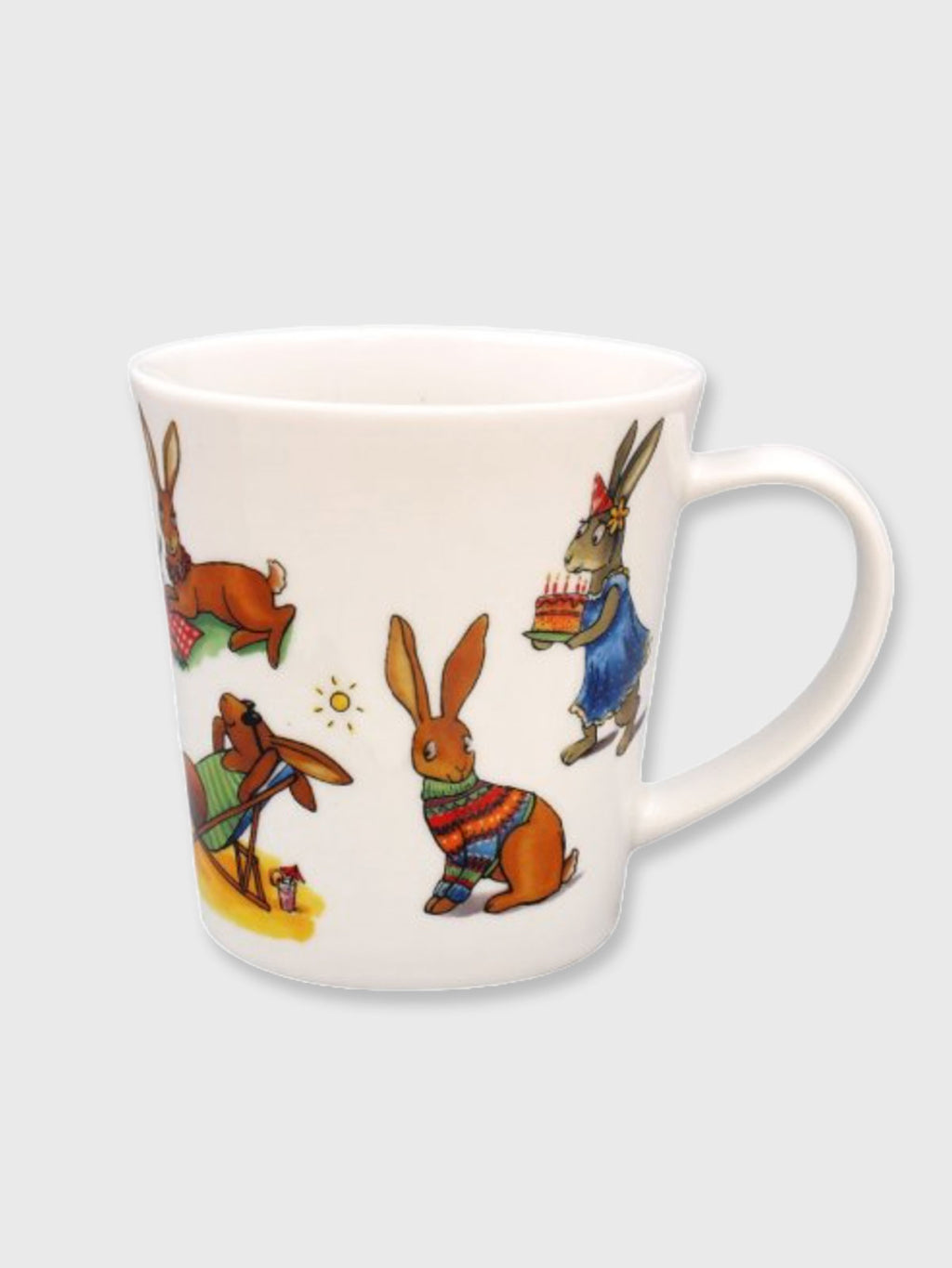 Retro Hare / Rabbit Mug – Lola & SiDney