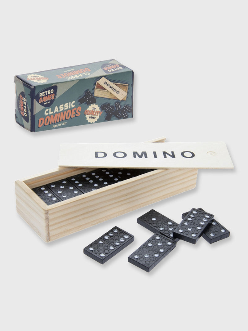 Retro Wooden Board Games - Dominos