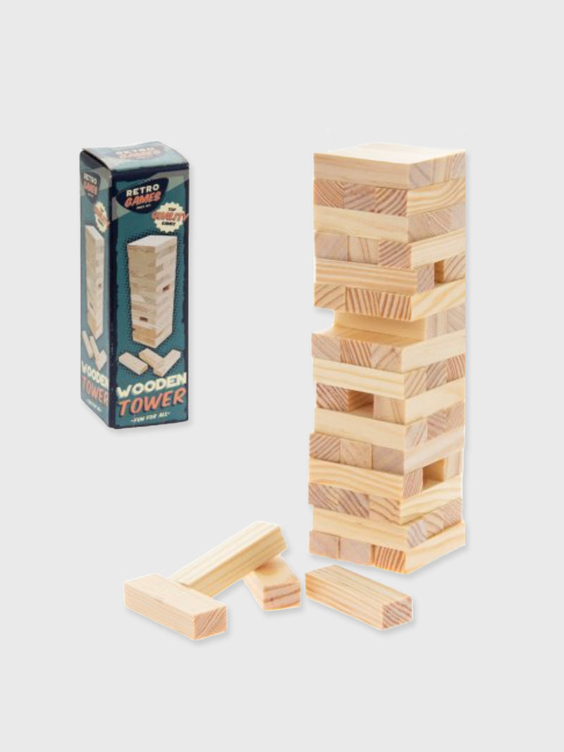 Retro Board Games - Wooden Tower