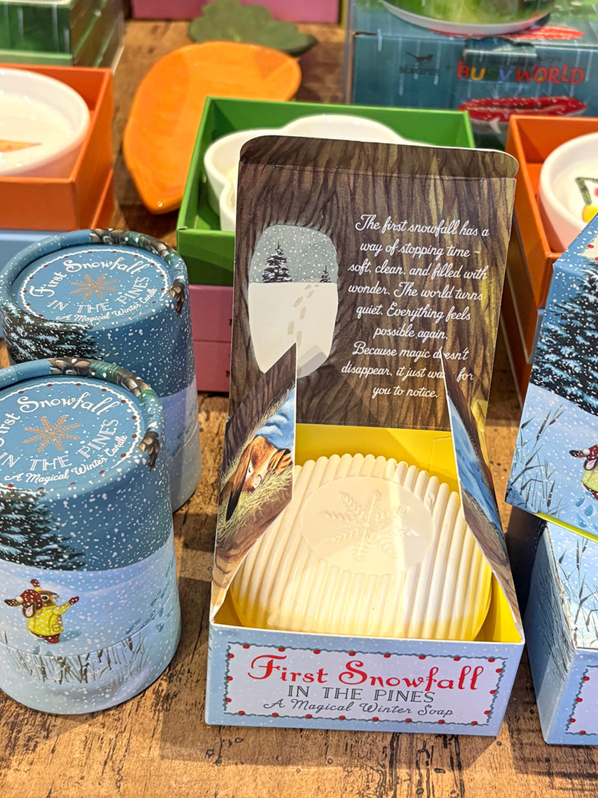 Richard Scarry 'First Snowfall' Soap Bar - 170g