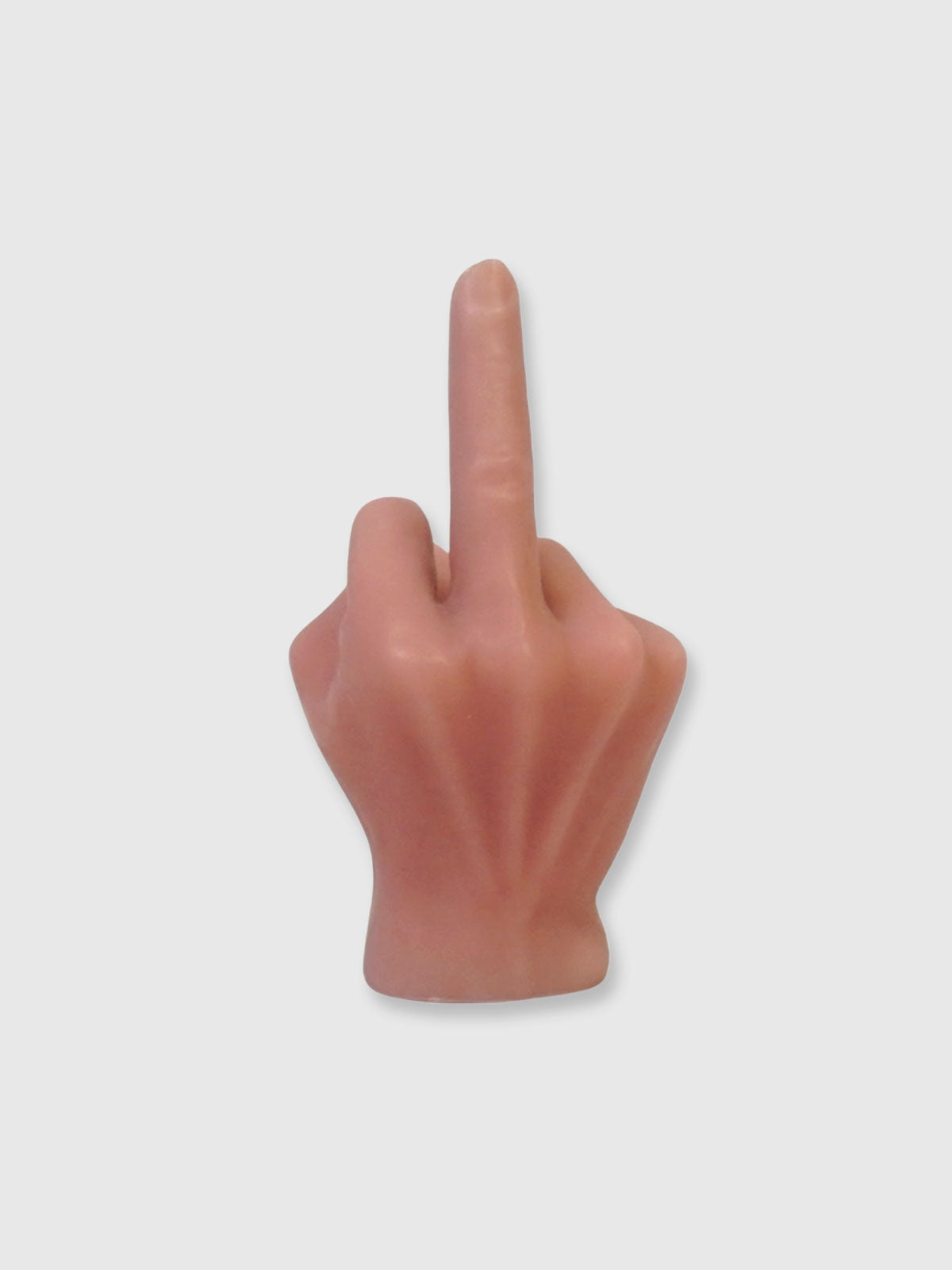 Giving The Finger Hand Candle - Rose Pink