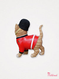 London Royal Guard Cat Statue - Ginger Tabby