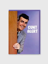Greeting Card - Cunt Alert