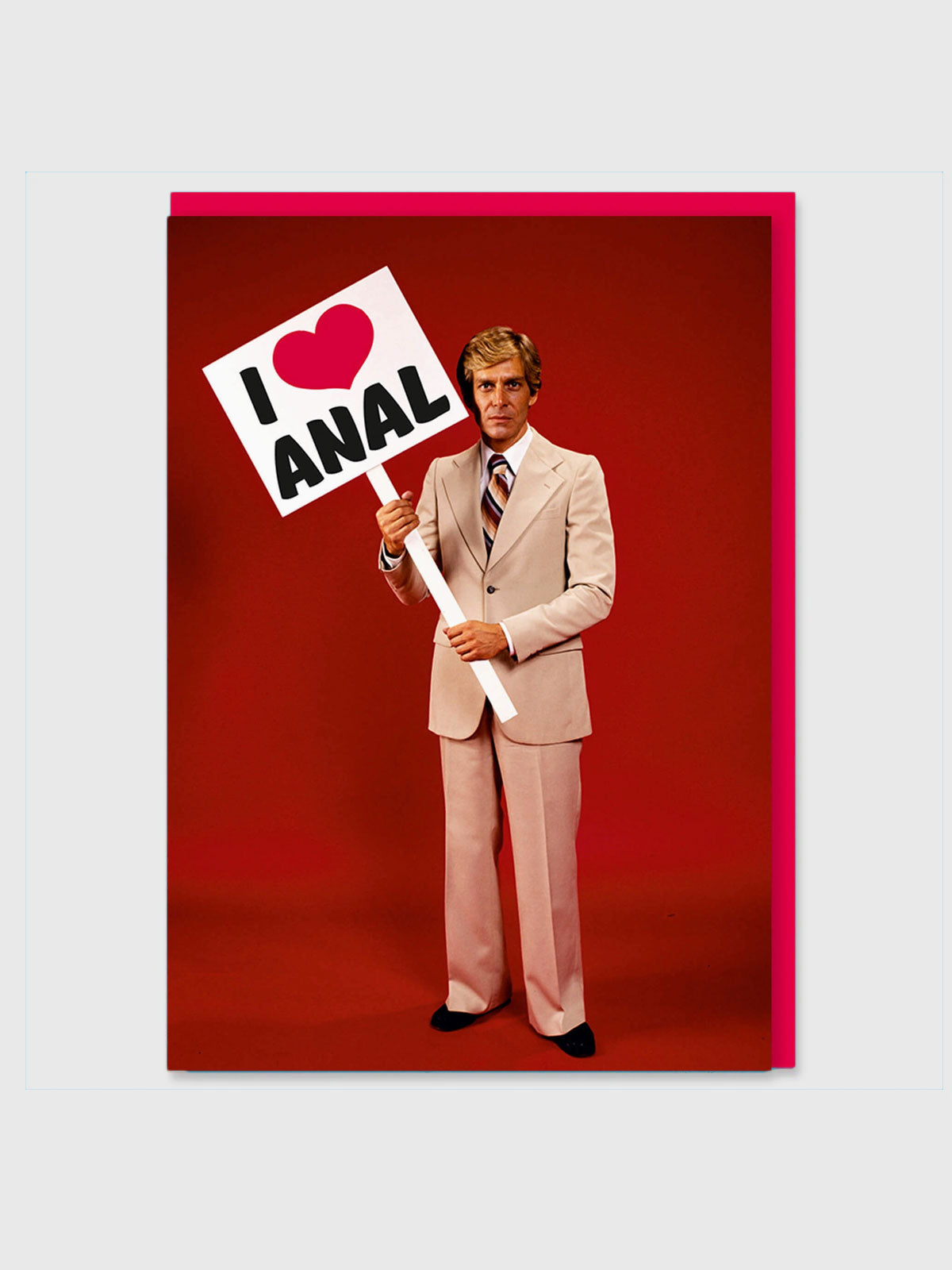 Greeting Card - I Love An