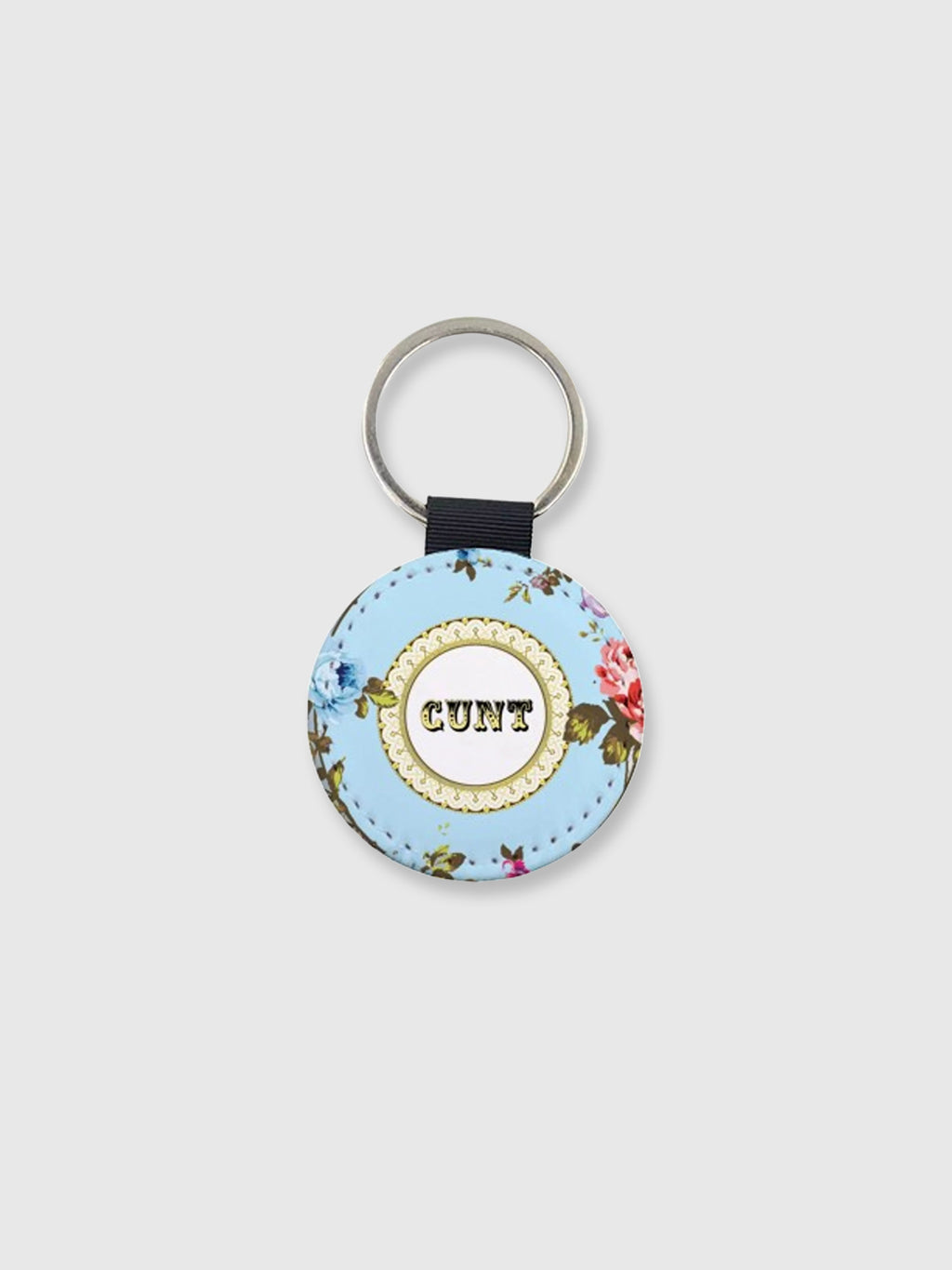 Key Ring - The C Word - Blue