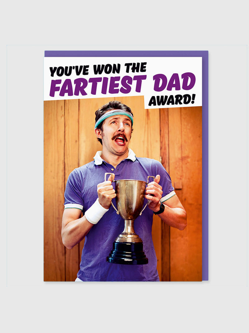 Greeting Card - Fartiest Dad Award