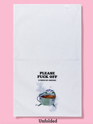 Funny Tea Towels - I Need My Coffee