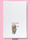 Funny Tea Towels - Dinner Is Served (Beer)