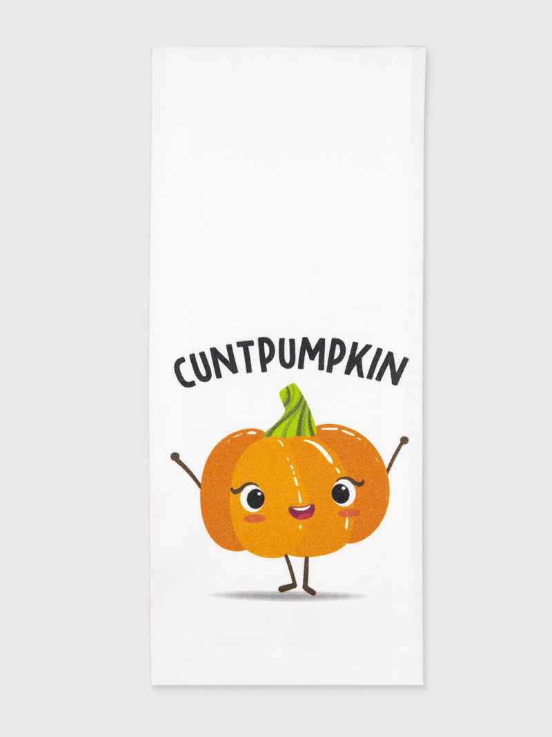 Funny Tea Towels - Cuntpumpkin