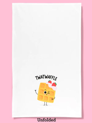 Funny Tea Towels - Twatwaffle