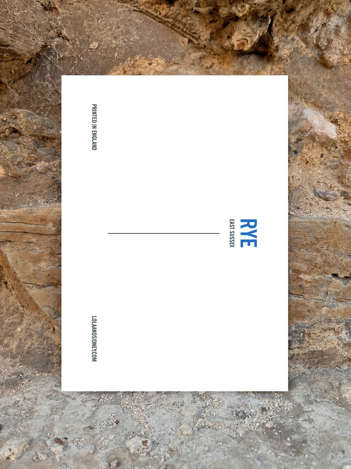 Rye, East Sussex - Postcard