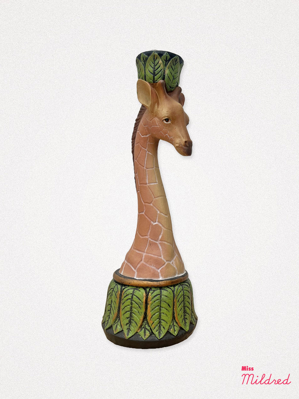 Giraffe Candlestick Holder - 24cm