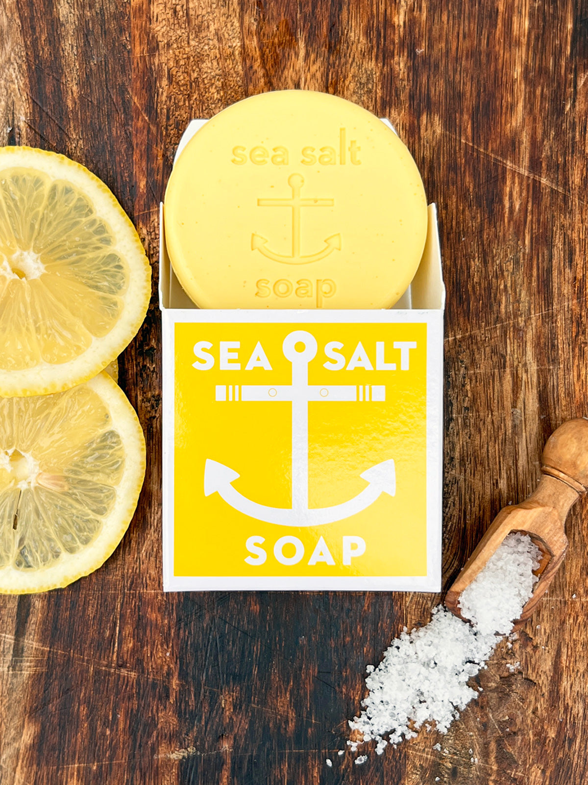 Swedish Dream - Sea Salt and Summer Lemon Soap 113g