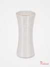 Disco Glitter Vase - Silver