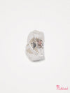 Disco Mirror Lips Ornament - Silver