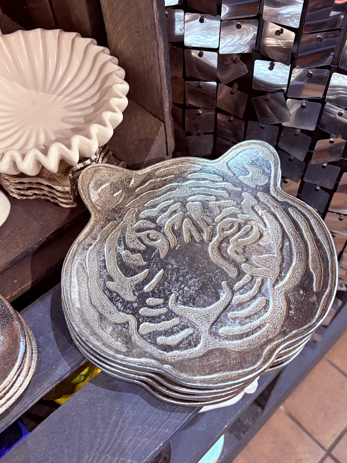 Tiger Head Trinket Dish