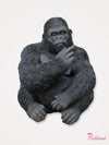 Silverback Gorilla Monkey Giving the Finger