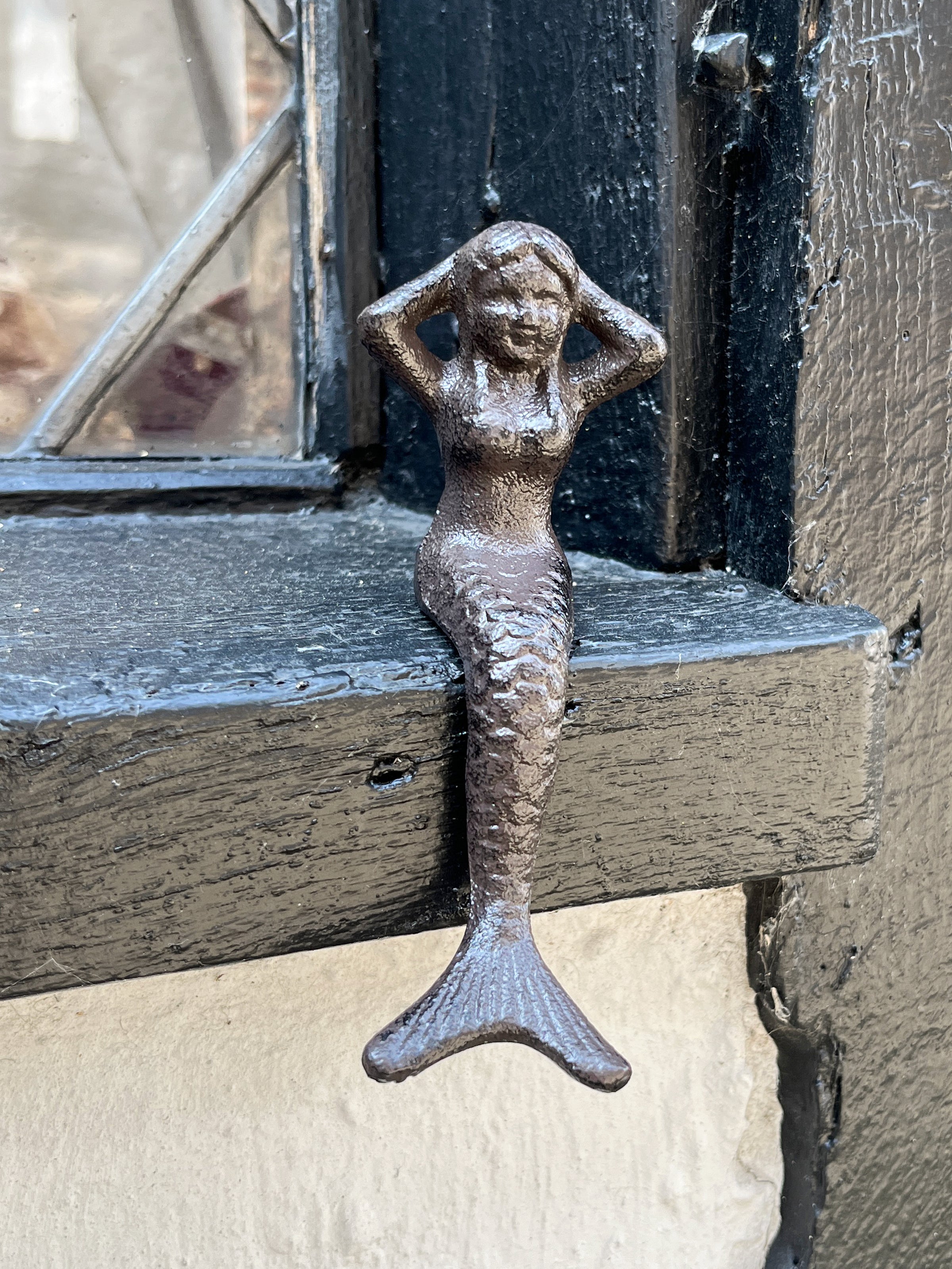 Mermaid Figure - Cast Iron