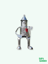 Tin Man Sitting Statue - Mini