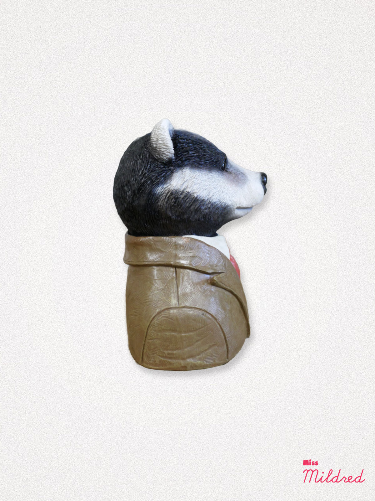 Badger Bust Statue - 17cm