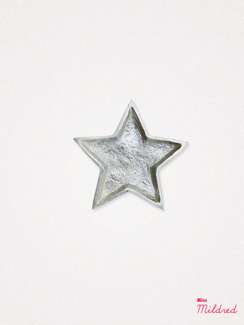 Small Star Shaped Metal Trinket Dish