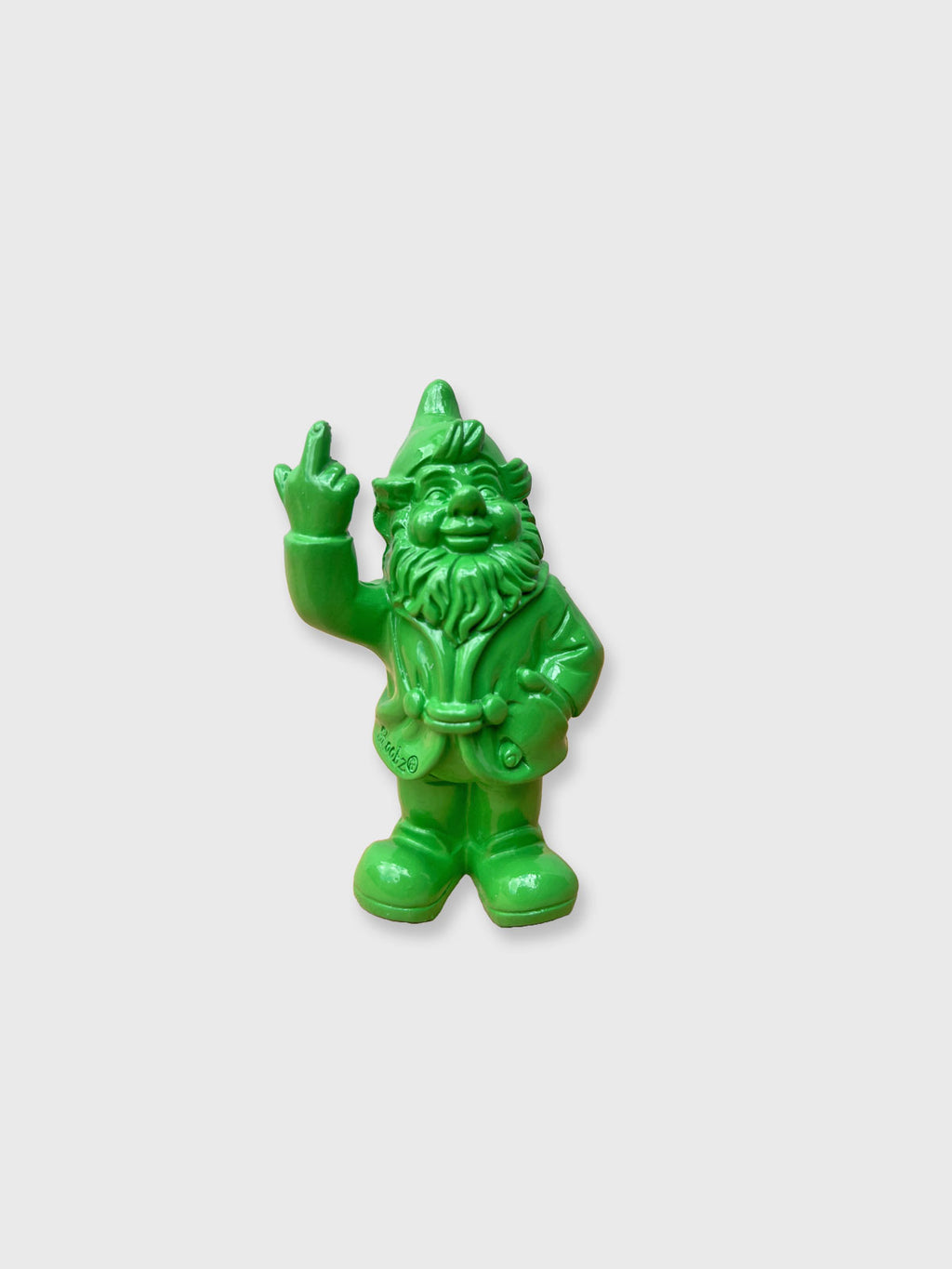 Naughty Finger Gnome 10cm - Green