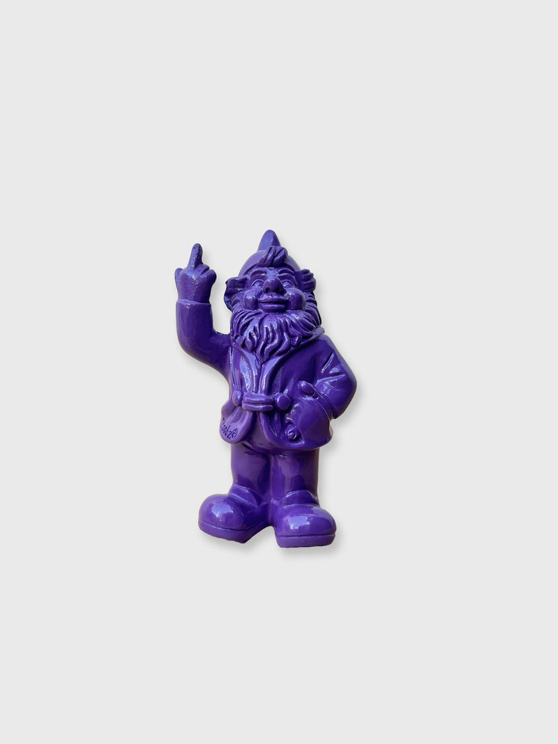 Naughty Finger Gnome 10cm - Purple