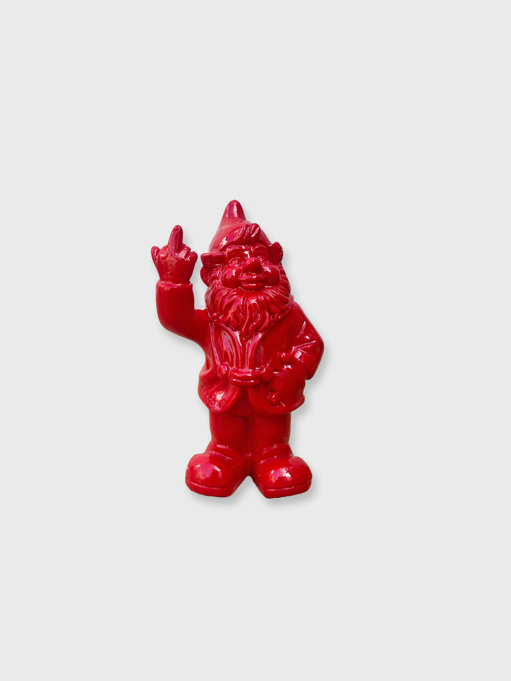 Naughty Finger Gnome 10cm - Red