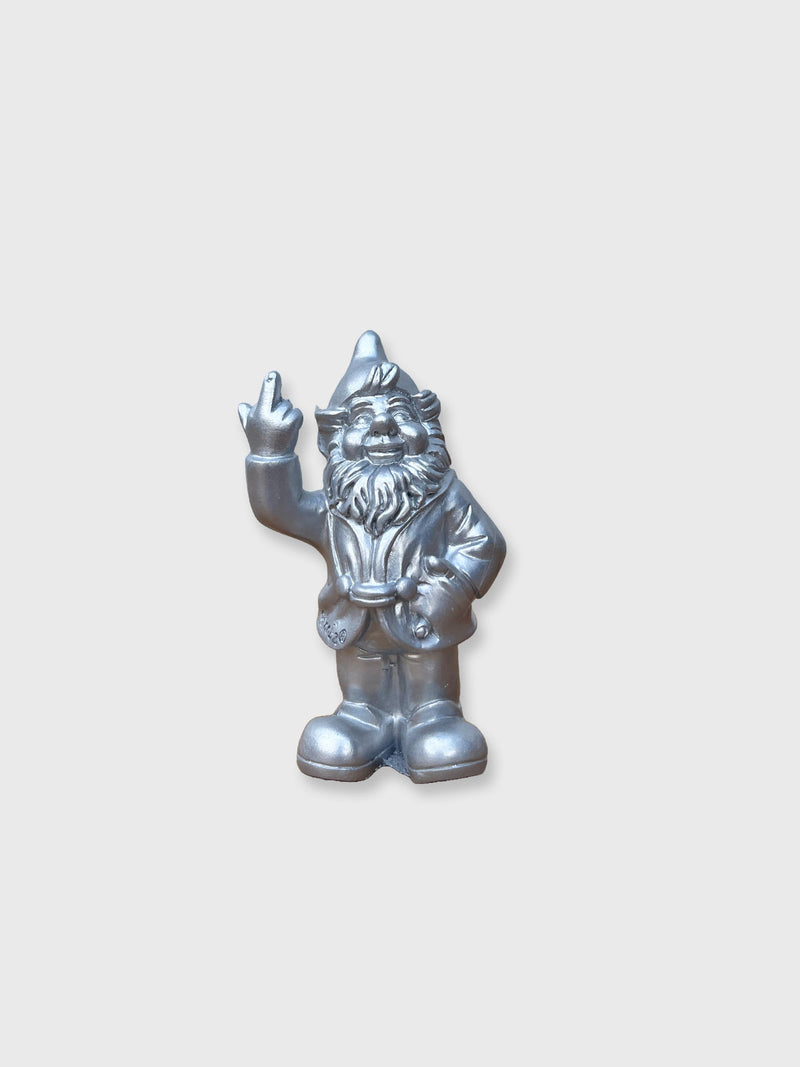 Naughty Finger Gnome 10cm - Silver