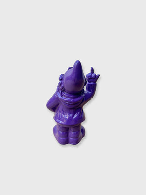 Naughty Finger Gnome 10cm - Purple