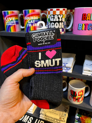 Gumball Poodle - I Love Smut Socks