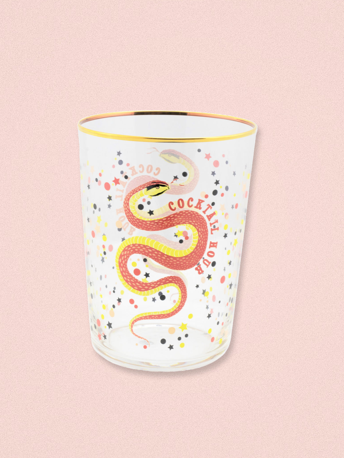 Yvonne Ellen Hi Ball Glass - Snake