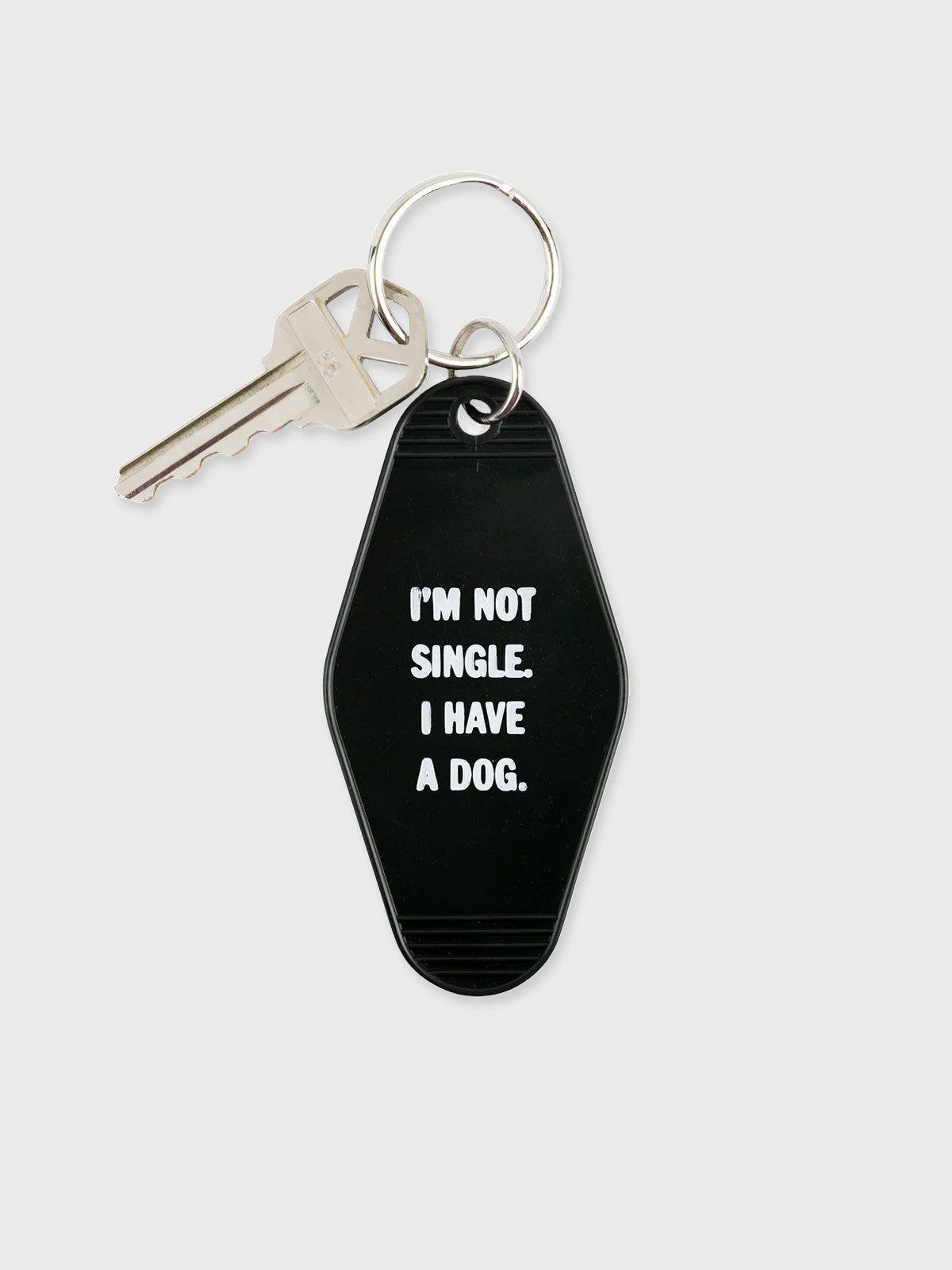 Key Tag - I'm Not Single I Have A Dog