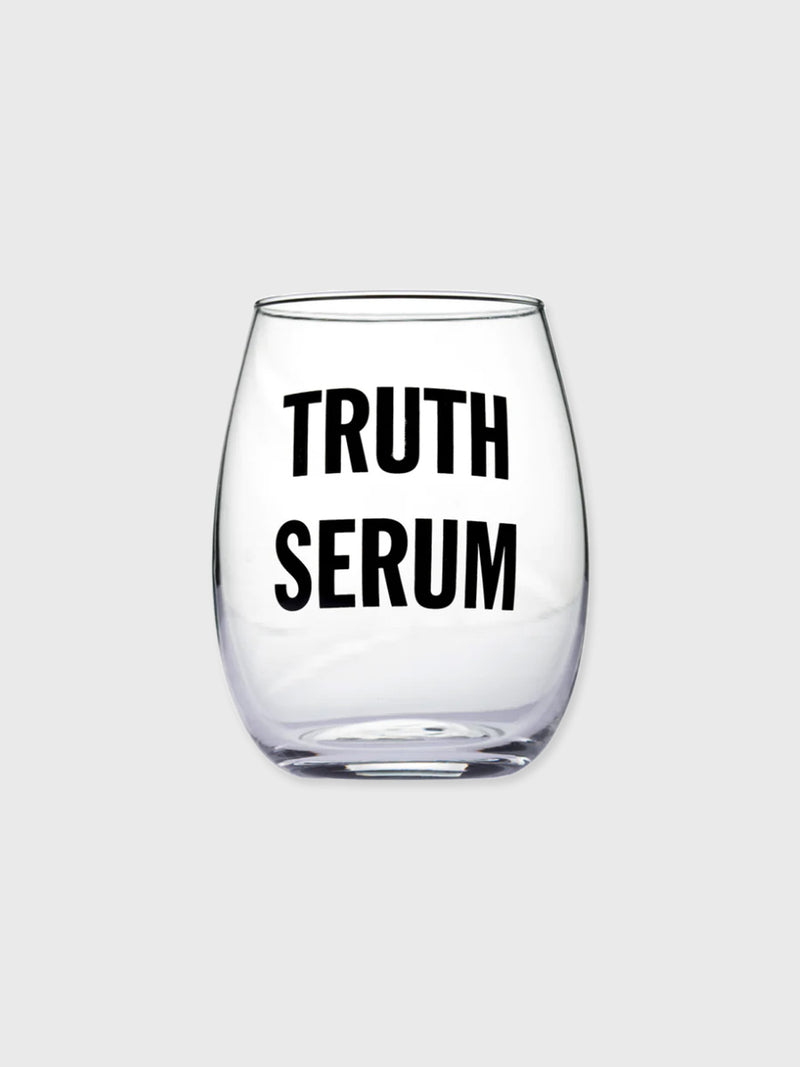 Truth Serum - Stemless Wine Glass